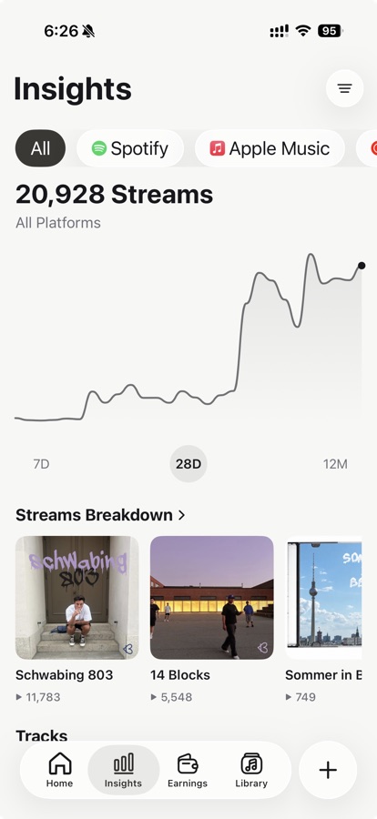 Insights in the MOOSYC iPhone app